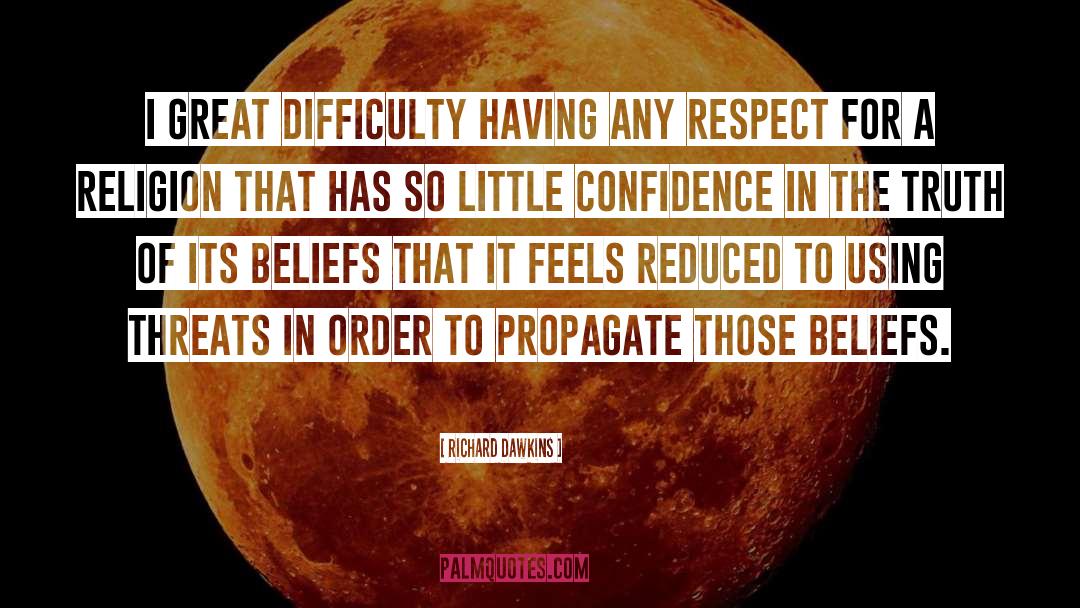 Respect quotes by Richard Dawkins