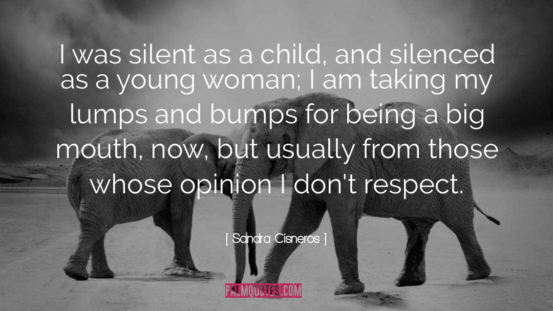 Respect Woman quotes by Sandra Cisneros