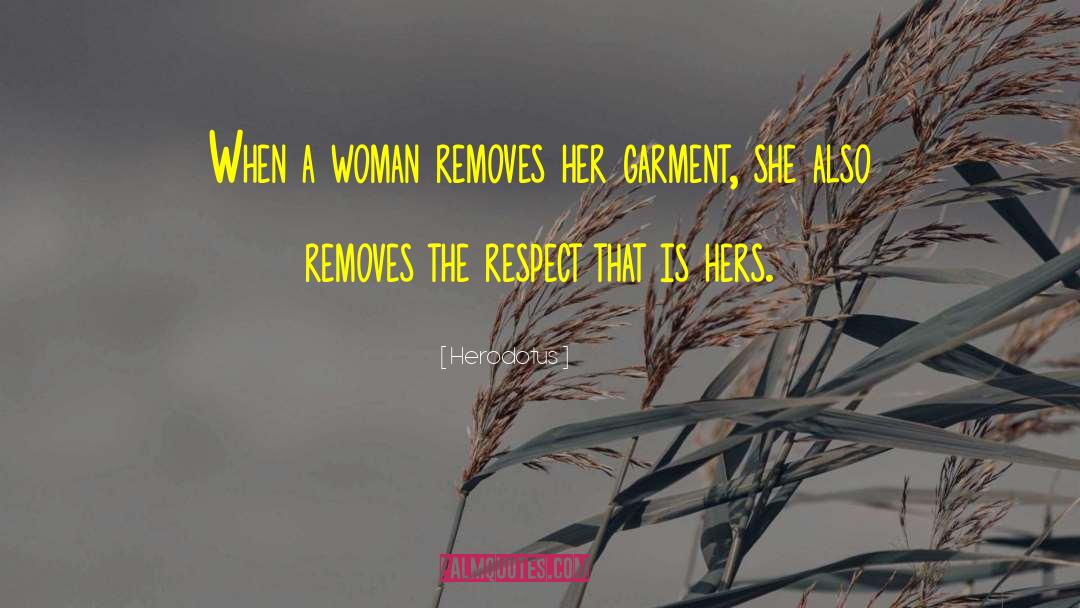 Respect Woman quotes by Herodotus
