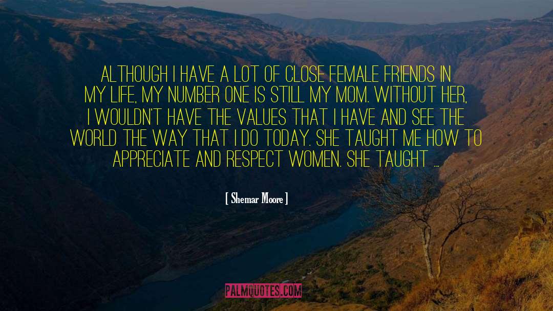 Respect Women quotes by Shemar Moore