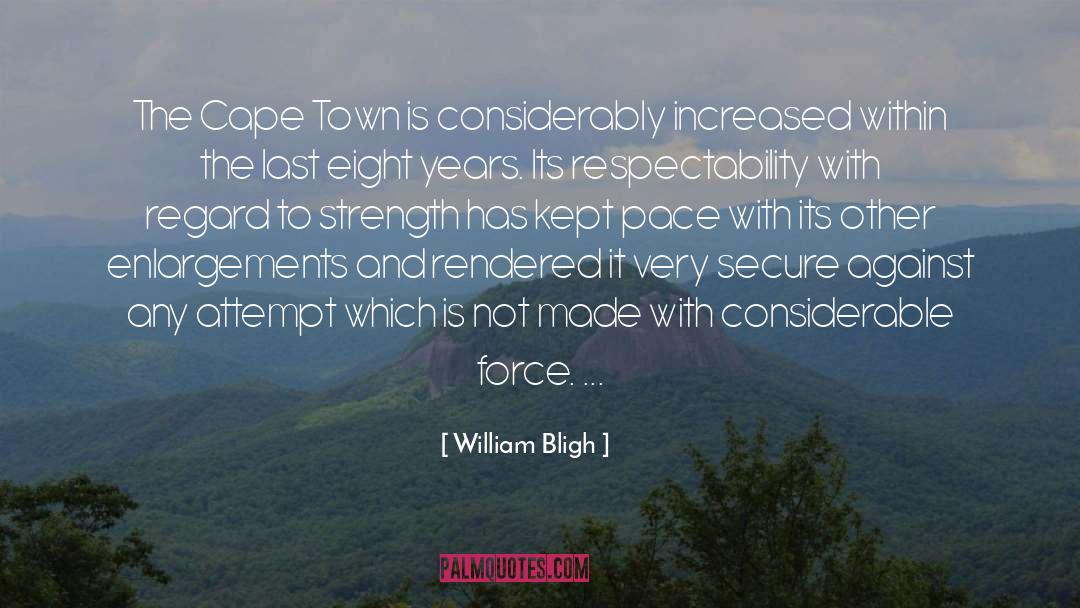 Respectability quotes by William Bligh