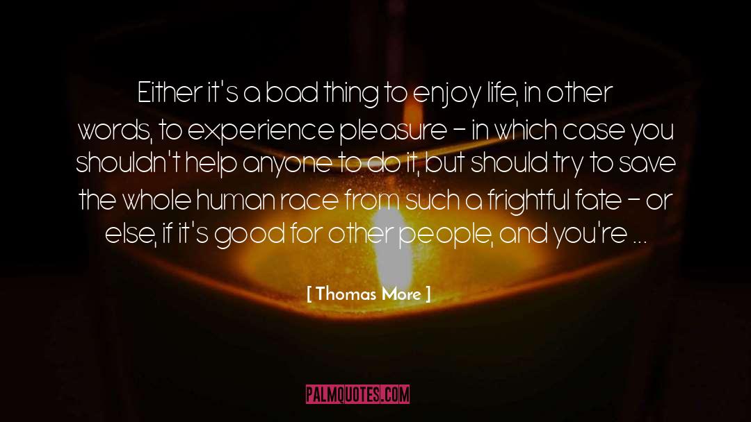 Respectable Life quotes by Thomas More