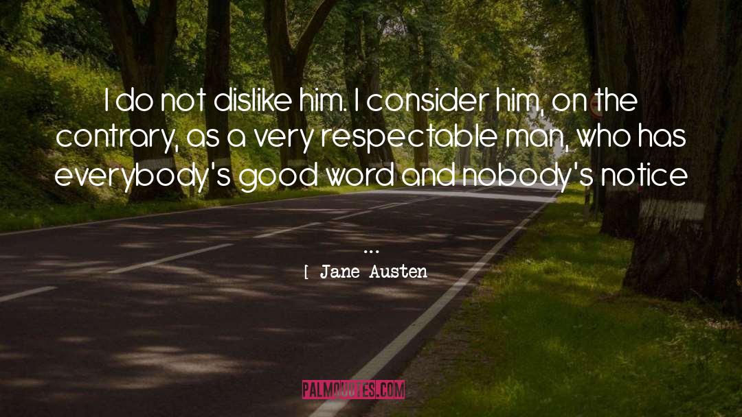 Respectable Man quotes by Jane Austen