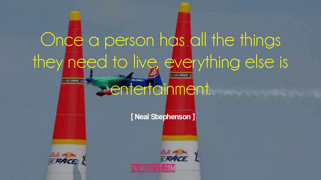 Respected Person quotes by Neal Stephenson