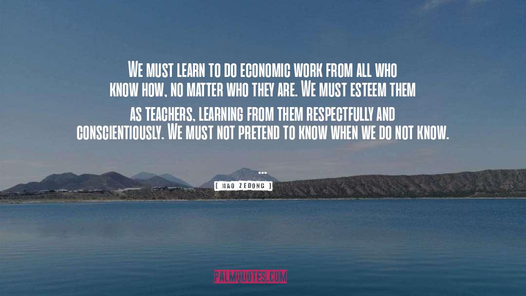 Respectfully quotes by Mao Zedong