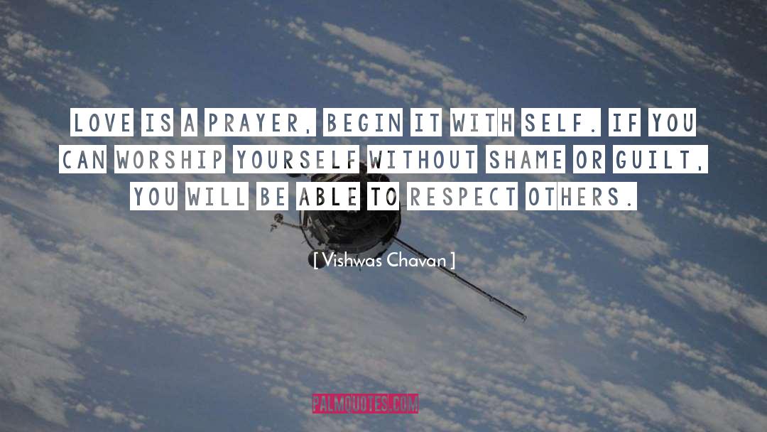 Respecting quotes by Vishwas Chavan
