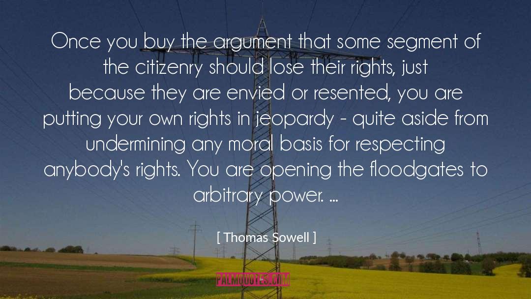 Respecting quotes by Thomas Sowell