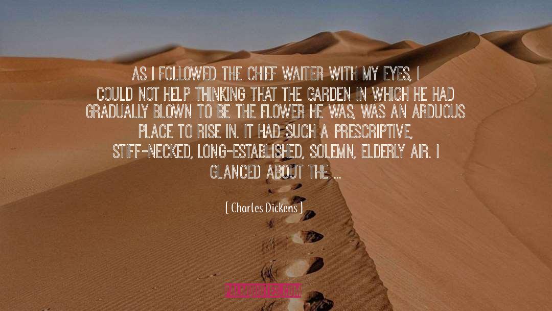 Respecting The Elderly quotes by Charles Dickens