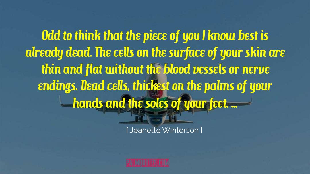 Resperate Blood quotes by Jeanette Winterson