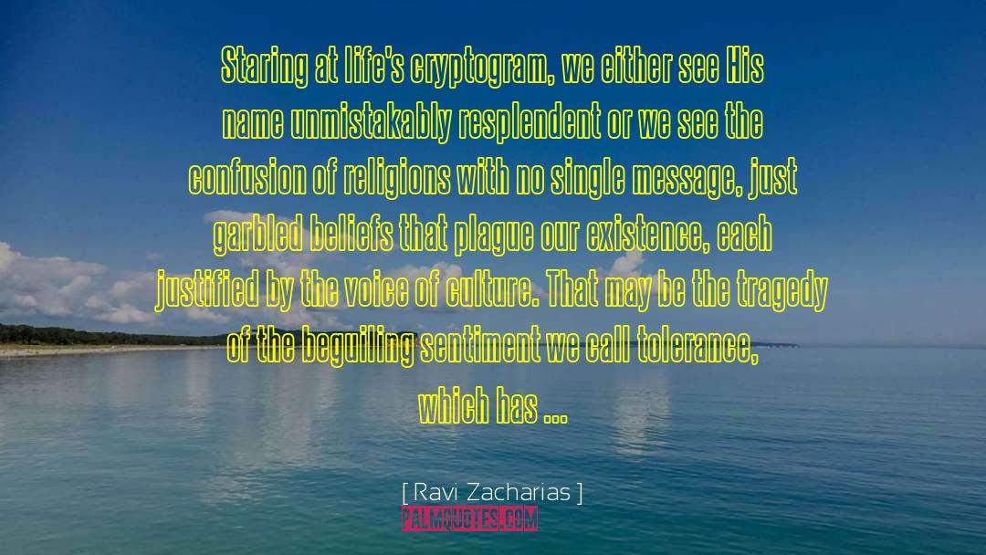 Resplendent quotes by Ravi Zacharias