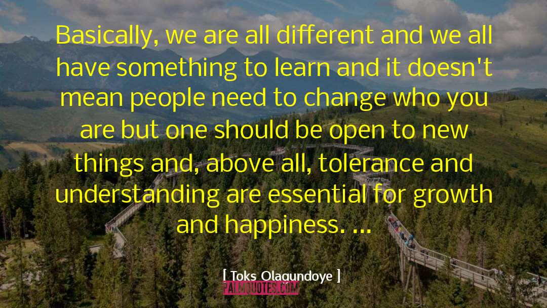 Response To Change quotes by Toks Olagundoye