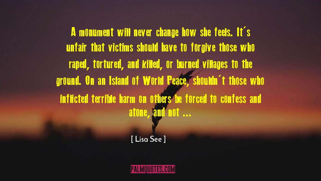 Response To Change quotes by Lisa See