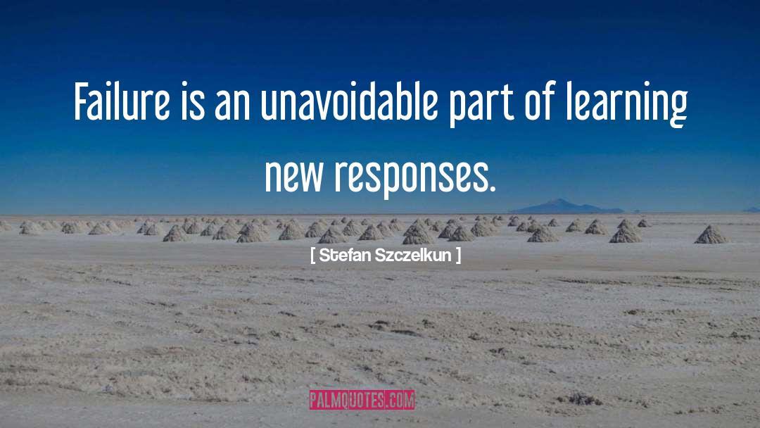 Responses quotes by Stefan Szczelkun