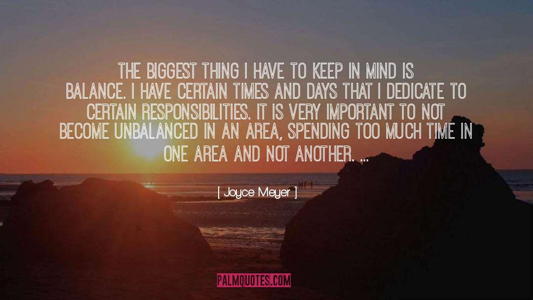 Responsibilities quotes by Joyce Meyer