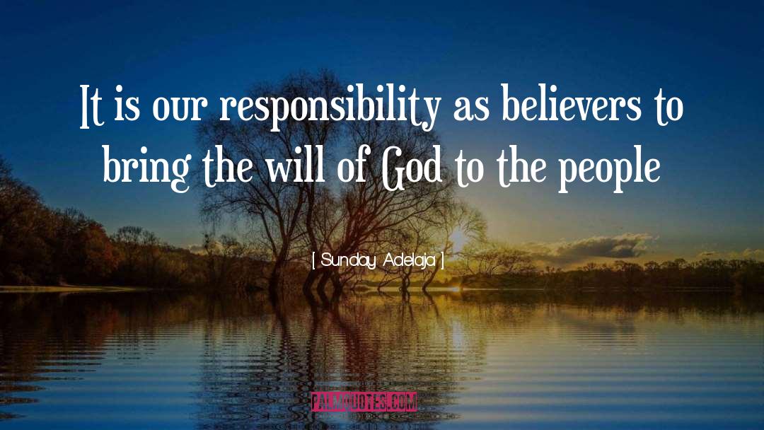 Responsibility Of Love quotes by Sunday Adelaja
