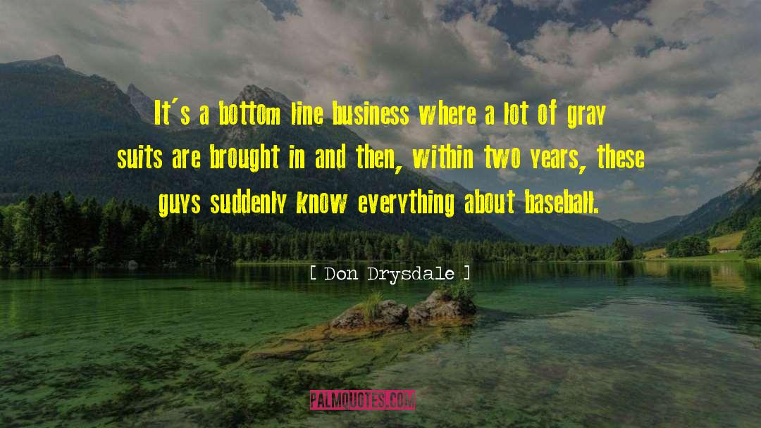 Responsible Business quotes by Don Drysdale