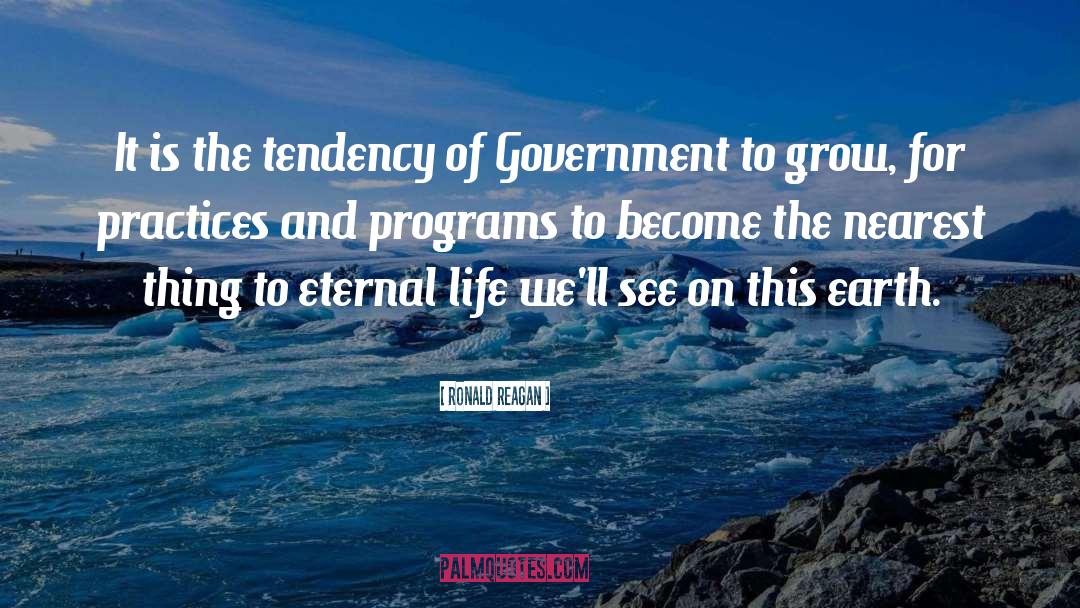 Responsible Government quotes by Ronald Reagan