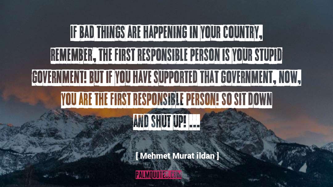 Responsible Person quotes by Mehmet Murat Ildan