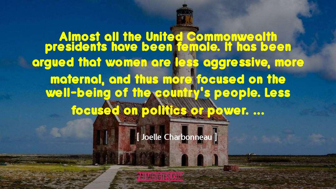 Responsible Power quotes by Joelle Charbonneau