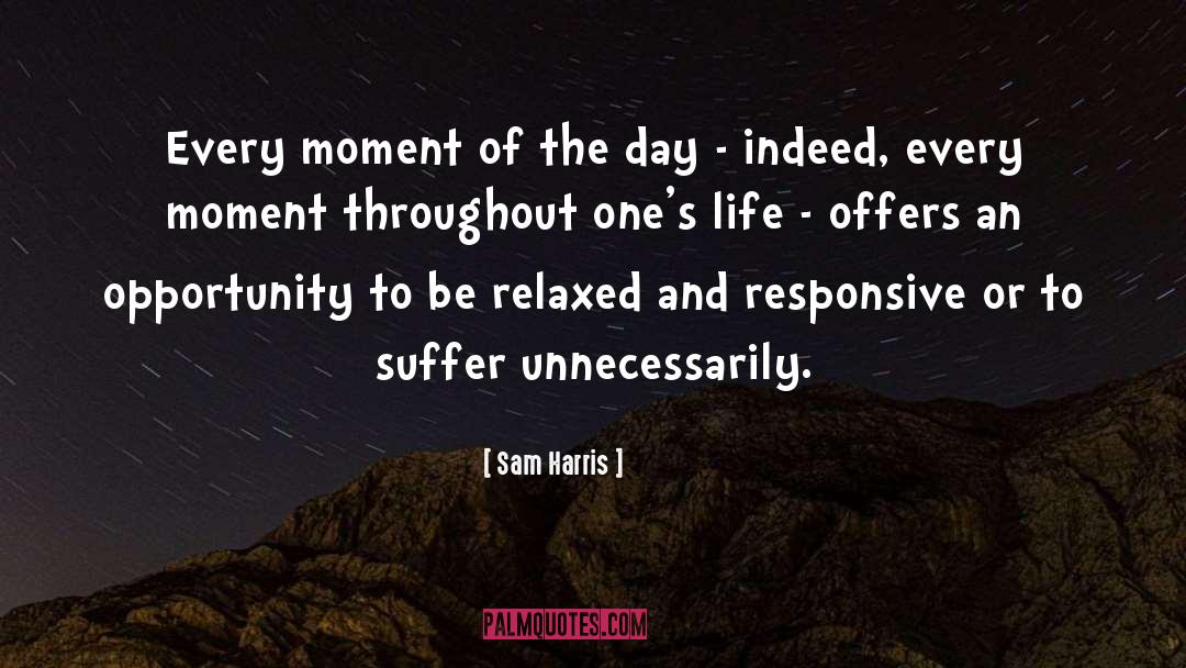 Responsive quotes by Sam Harris