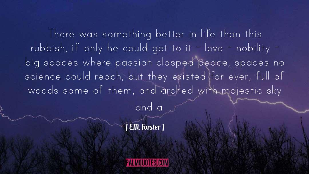 Rest And Peace quotes by E.M. Forster