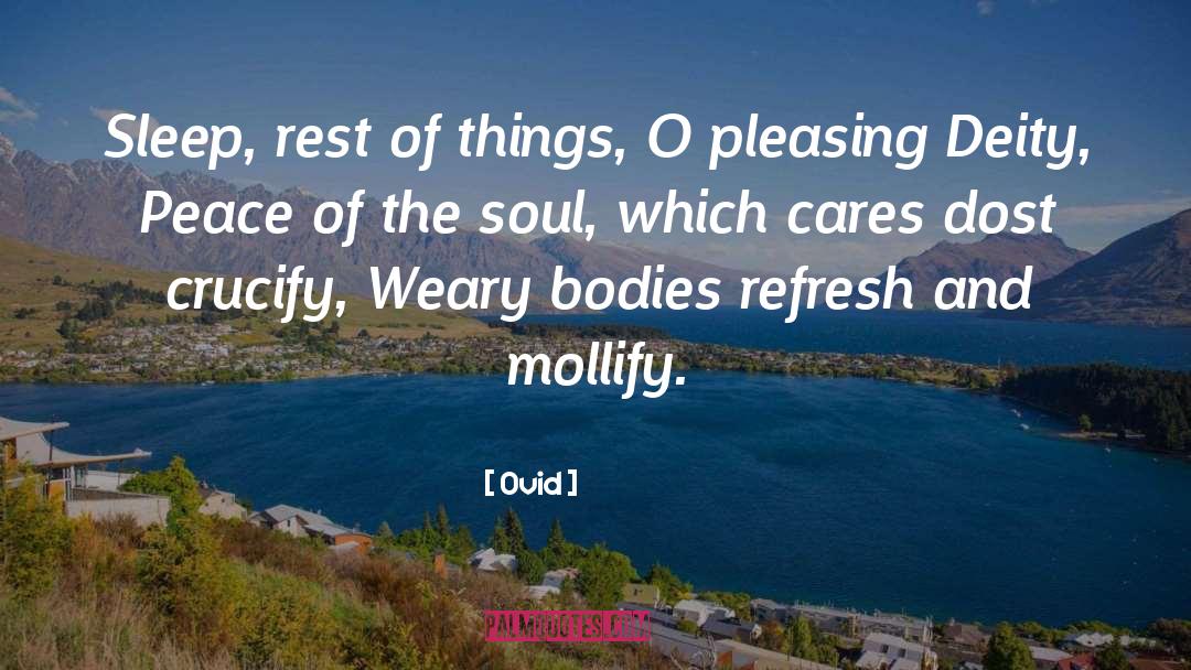 Rest And Sleep quotes by Ovid