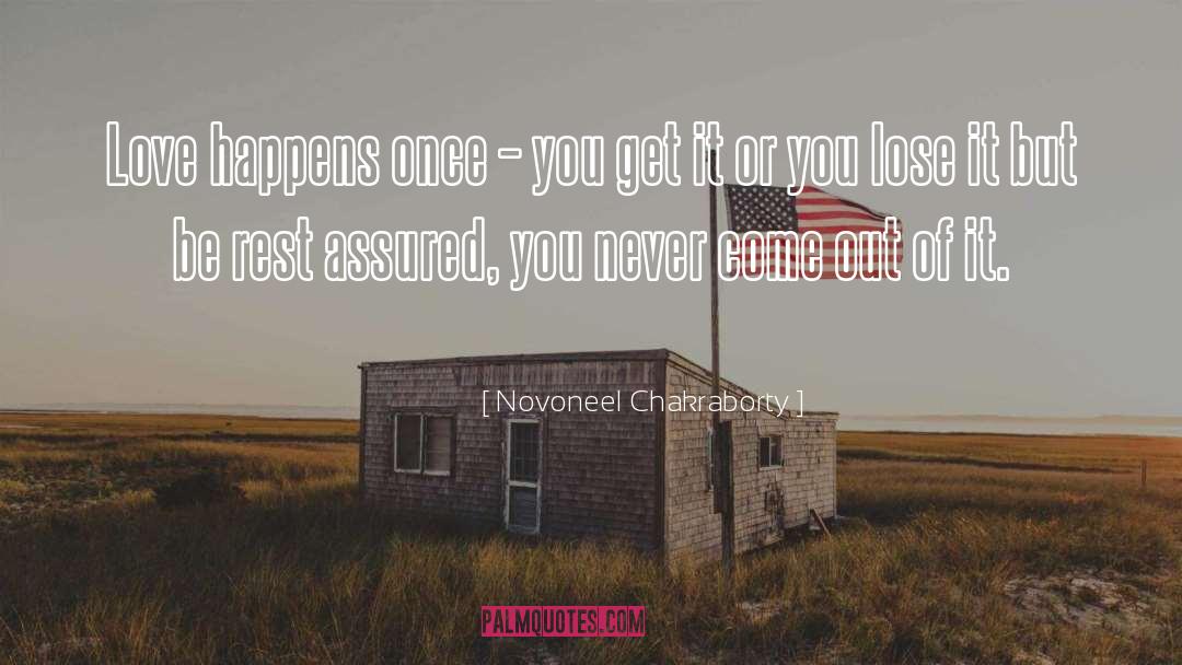 Rest Assured quotes by Novoneel Chakraborty