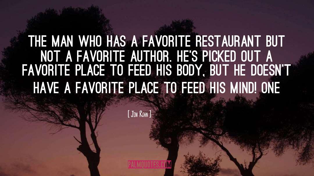 Restaurant quotes by Jim Rohn