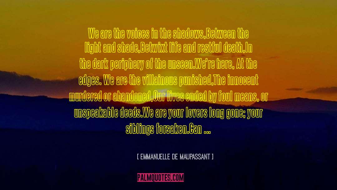 Restful quotes by Emmanuelle De Maupassant