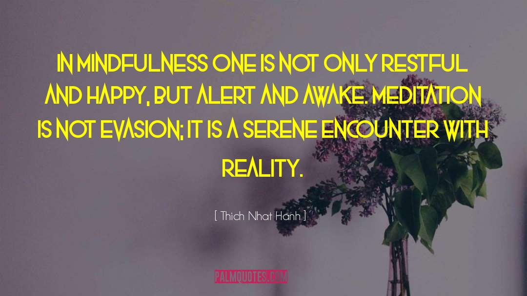 Restful quotes by Thich Nhat Hanh