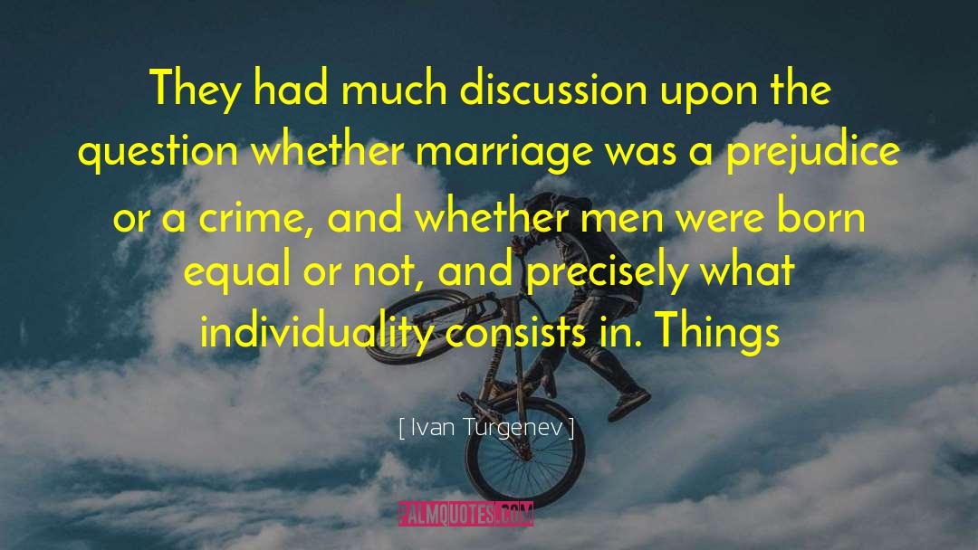 Restore Marriage quotes by Ivan Turgenev