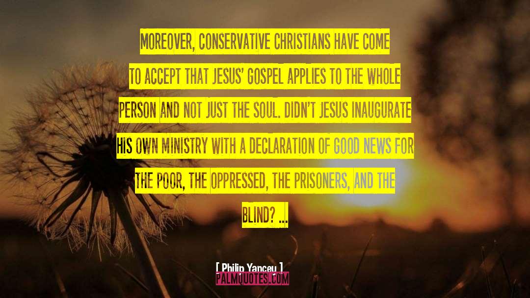 Restored Gospel quotes by Philip Yancey