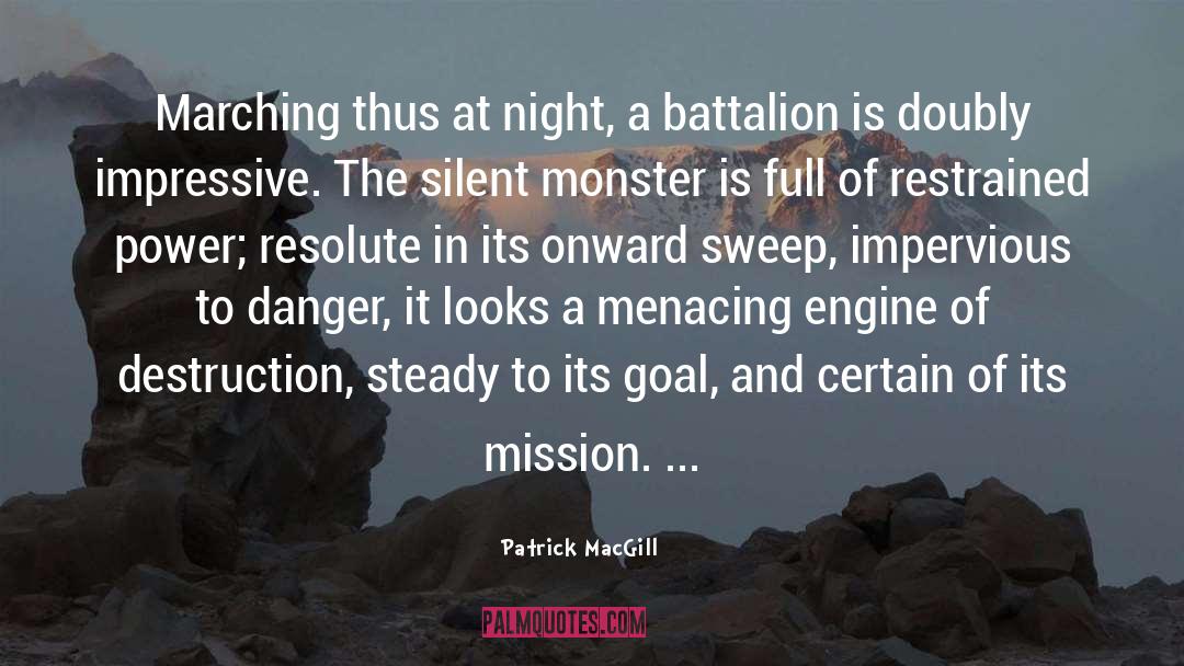 Restrained quotes by Patrick MacGill