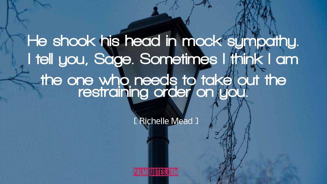 Restraining Order quotes by Richelle Mead