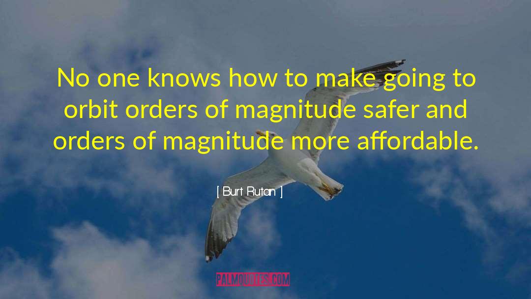 Restraining Orders quotes by Burt Rutan