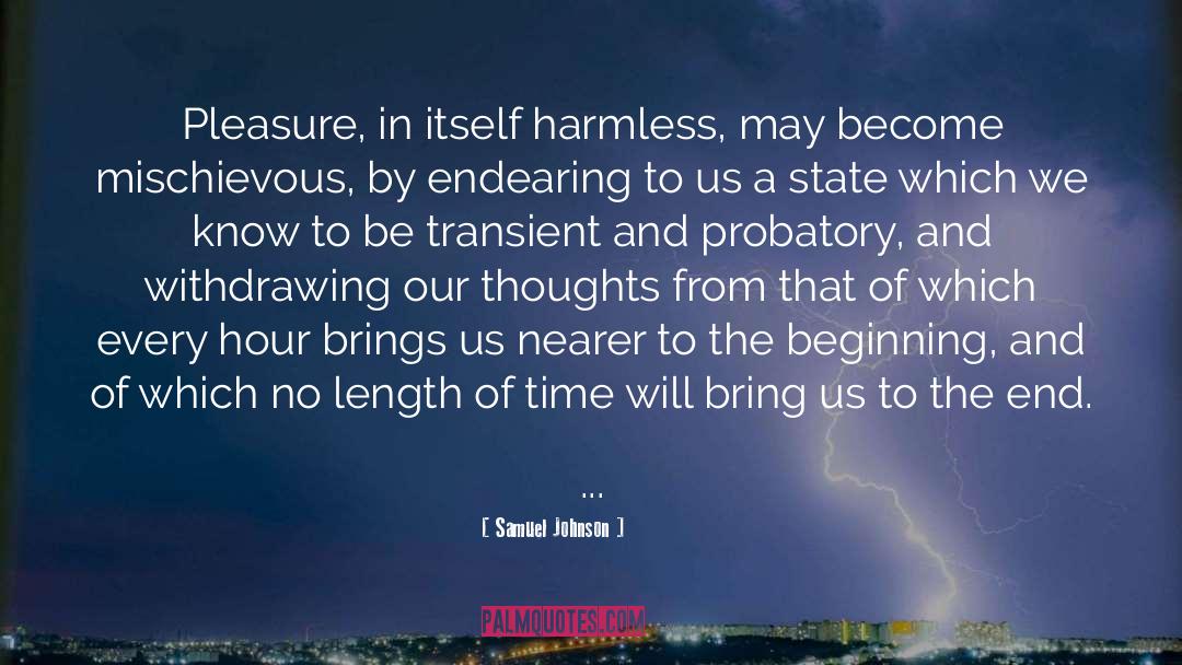 Restraint quotes by Samuel Johnson