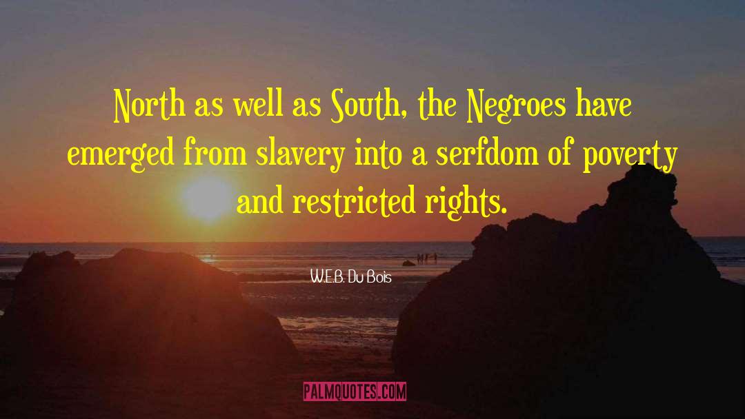 Restricted quotes by W.E.B. Du Bois