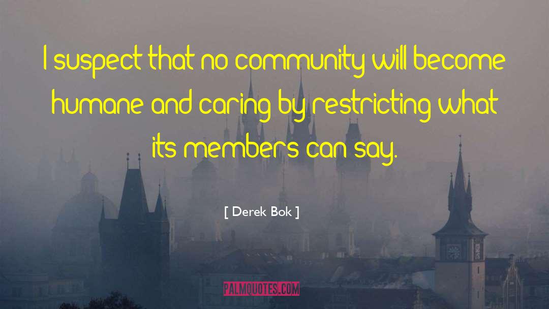 Restricting quotes by Derek Bok