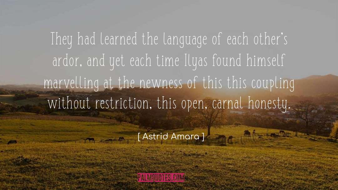 Restriction quotes by Astrid Amara