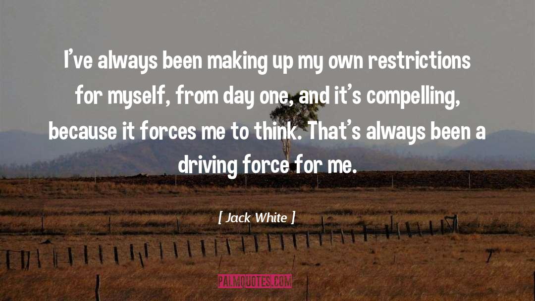 Restrictions quotes by Jack White