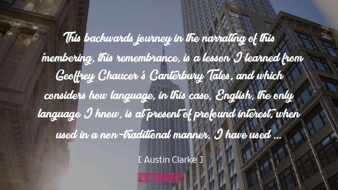 Resuelto In English quotes by Austin Clarke