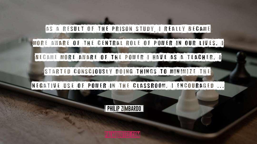 Result quotes by Philip Zimbardo