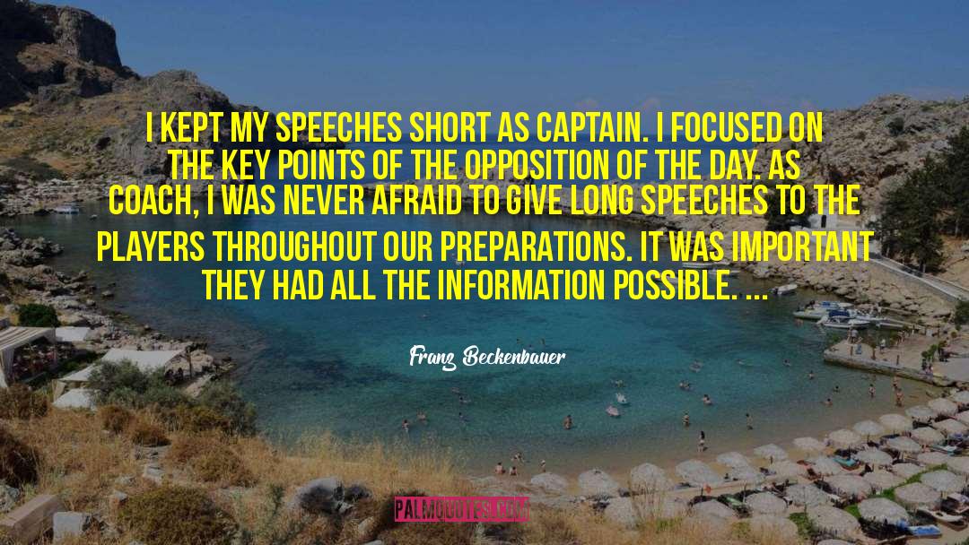 Results Coach quotes by Franz Beckenbauer