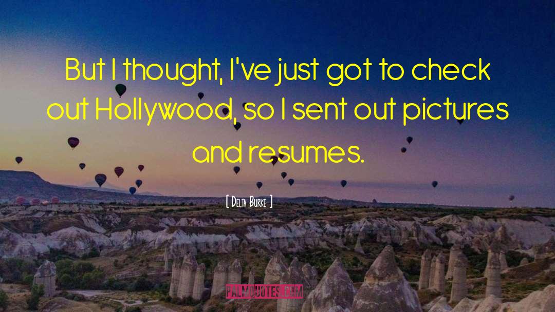 Resumes quotes by Delta Burke