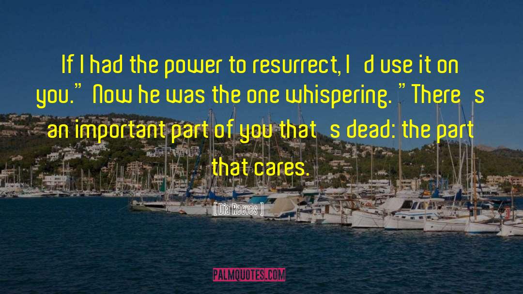 Resurrect quotes by Dia Reeves