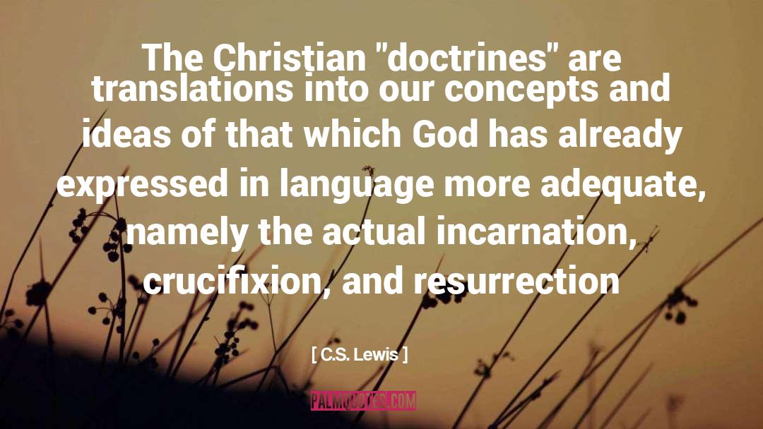 Resurrection quotes by C.S. Lewis