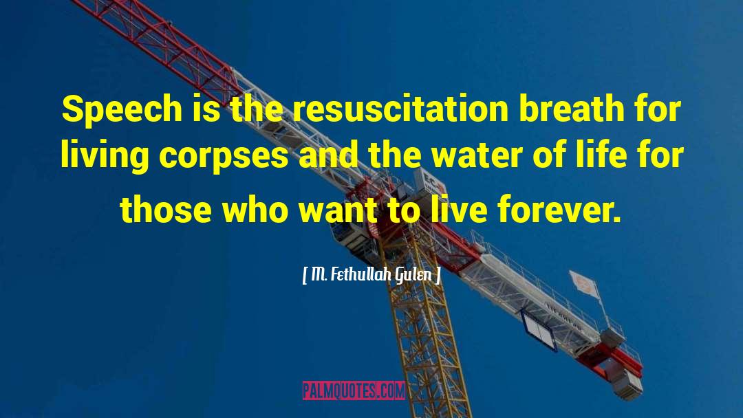Resuscitation quotes by M. Fethullah Gulen