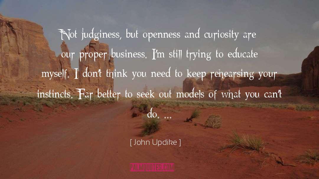 Retail Business quotes by John Updike