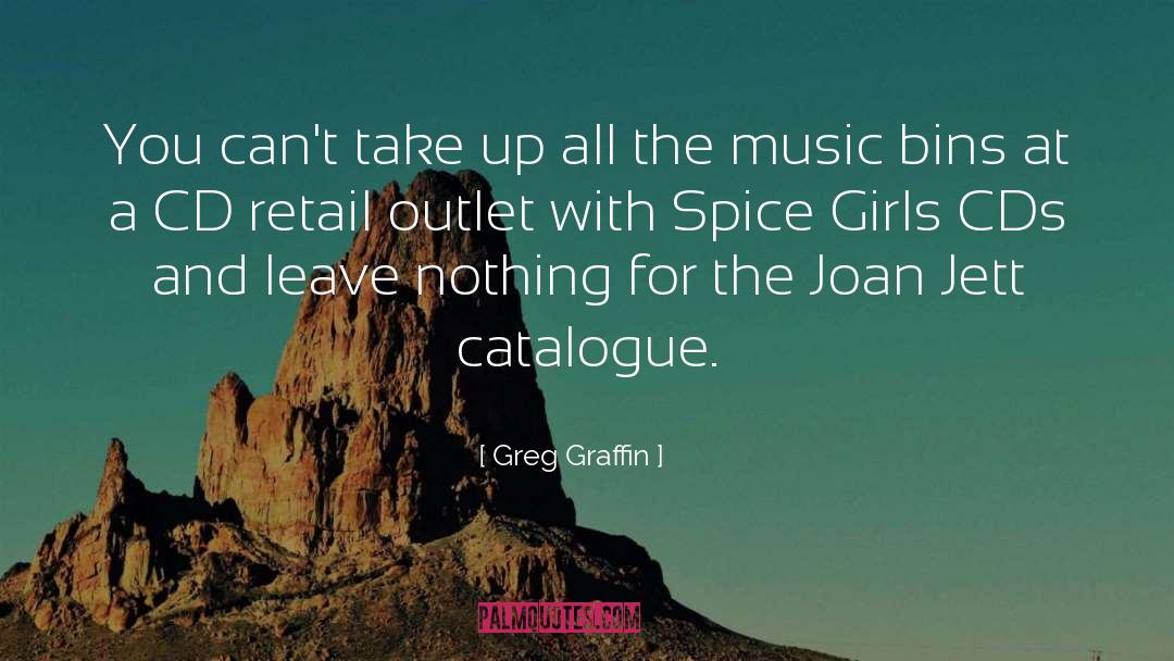 Retail quotes by Greg Graffin