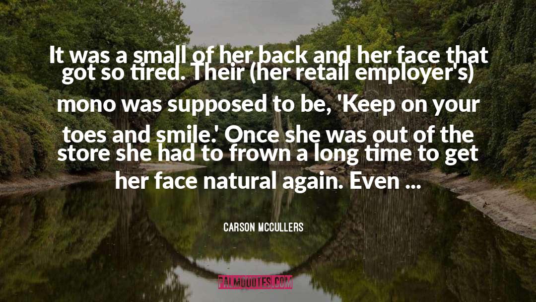Retail quotes by Carson McCullers